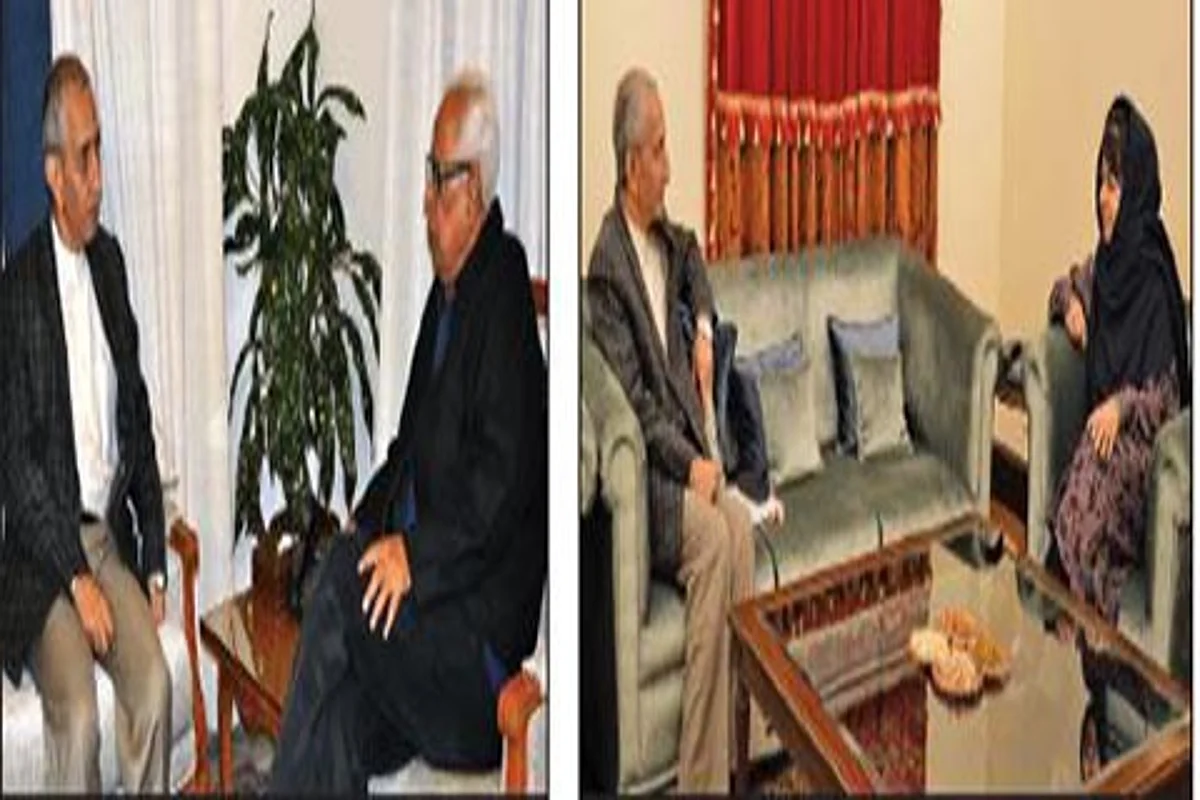 Dineshwar reaches Jammu, meets Governor, CM