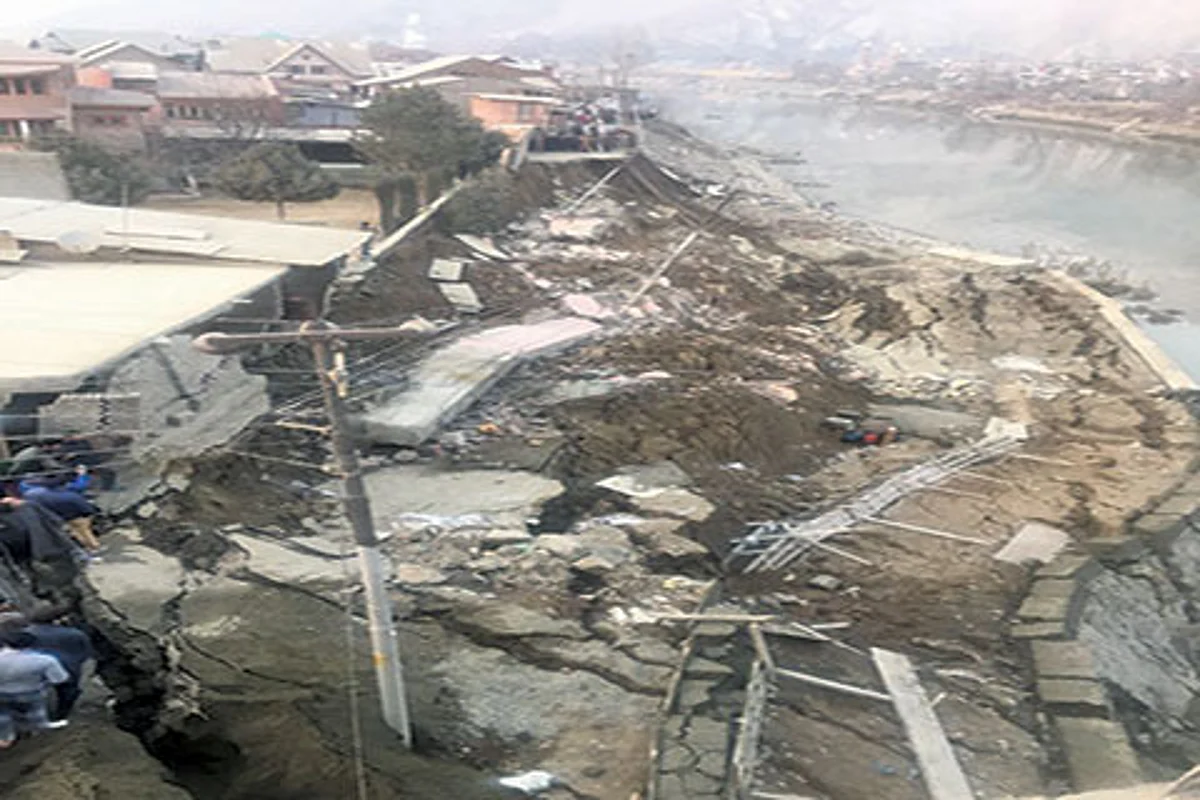 ‘Disaster’ near Disaster Management minister’s house at Lasjan