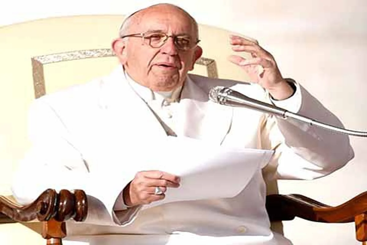 Pope: “Fake news” is evil, journalists must search for truth