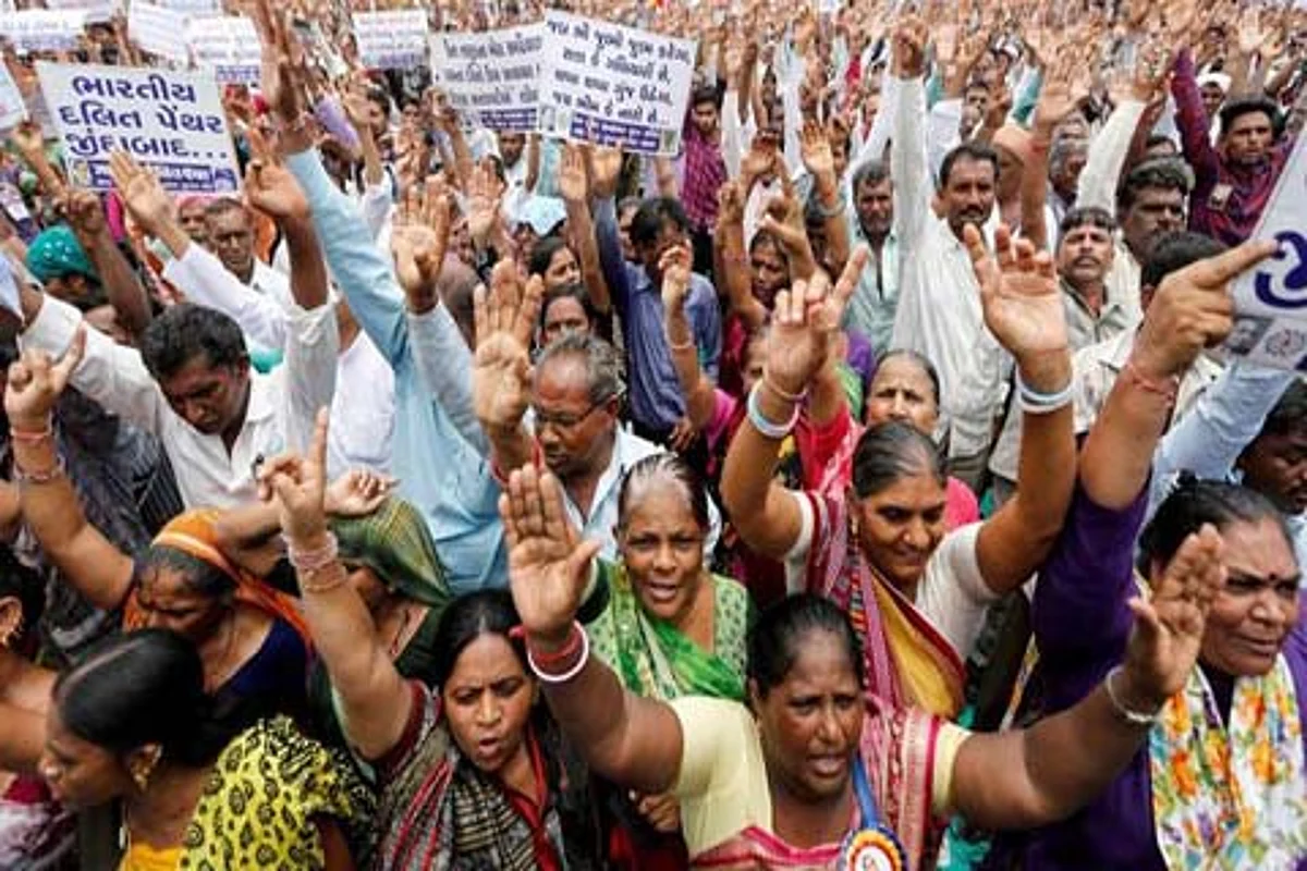 Dalit protests spread across Gujarat