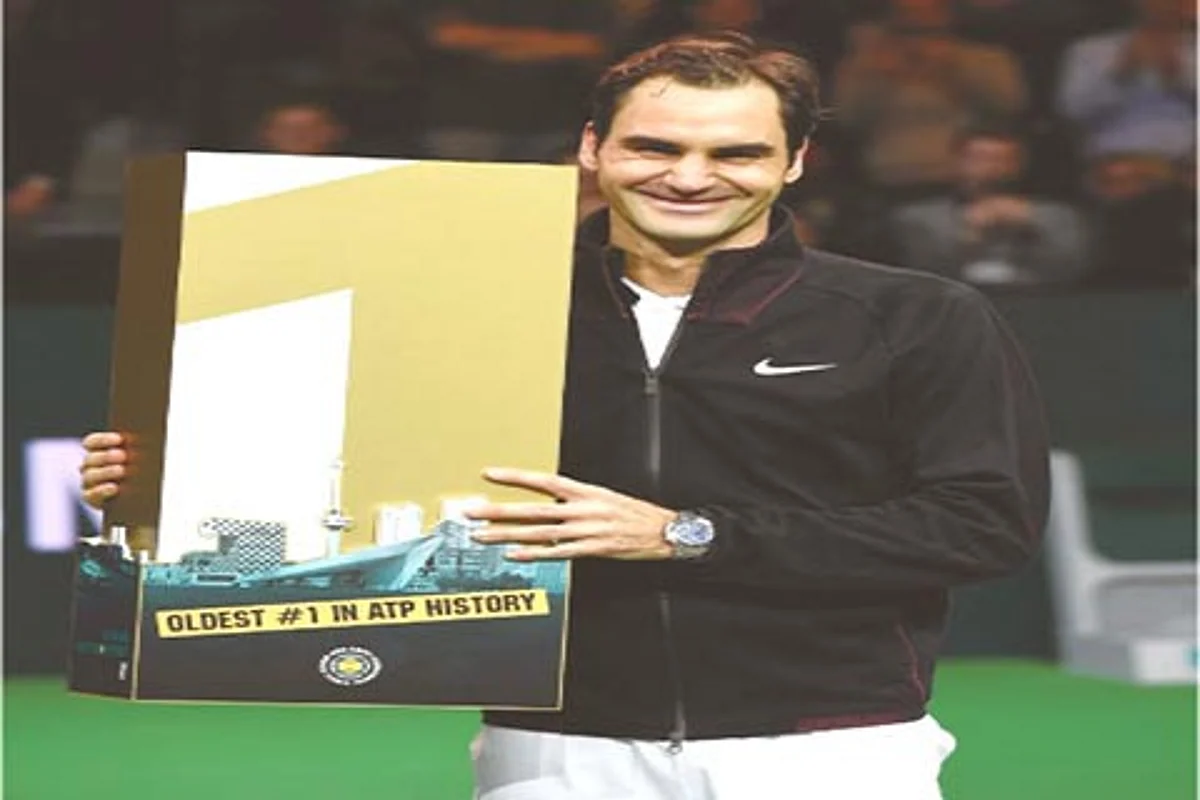 Federer at 36 becomes world’s oldest No 1