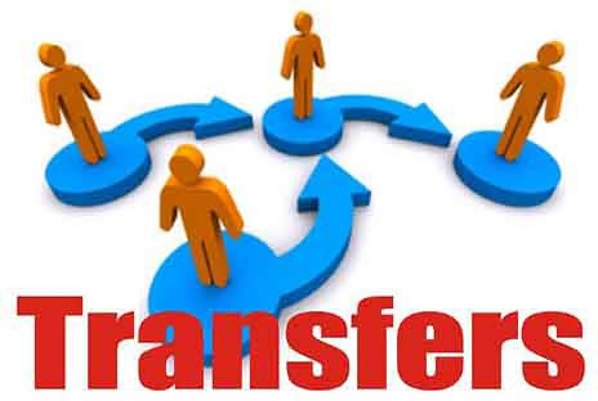 Private secretaries, under secretaries, transferred, posted