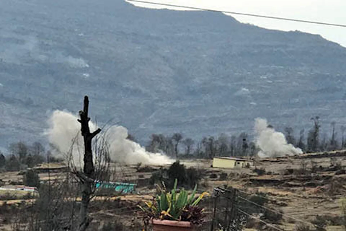 2 soldiers injured in explosion