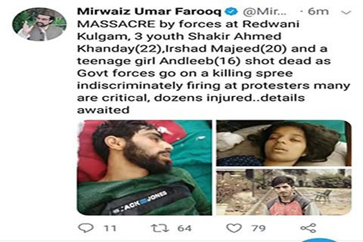 Civilian Killings: Mainstream camp, traders shocked
