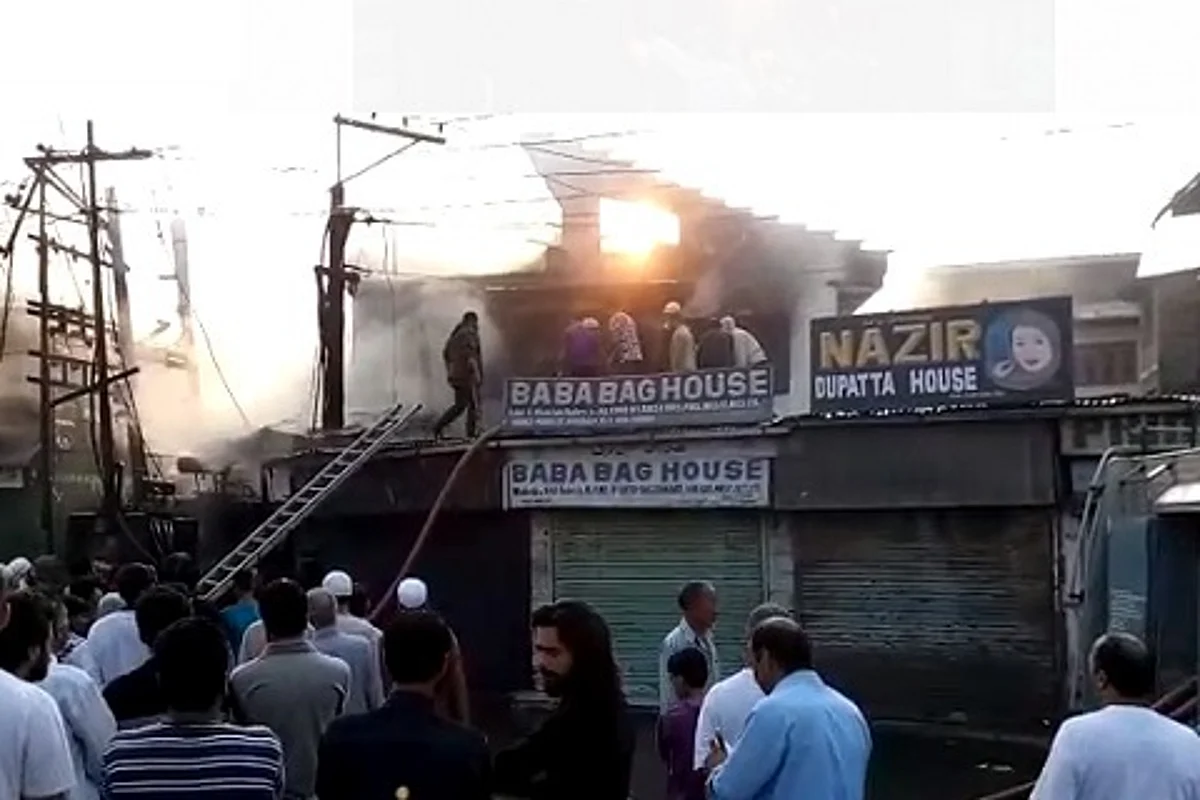 Fire damages two houses in Khanqah-e-Moula