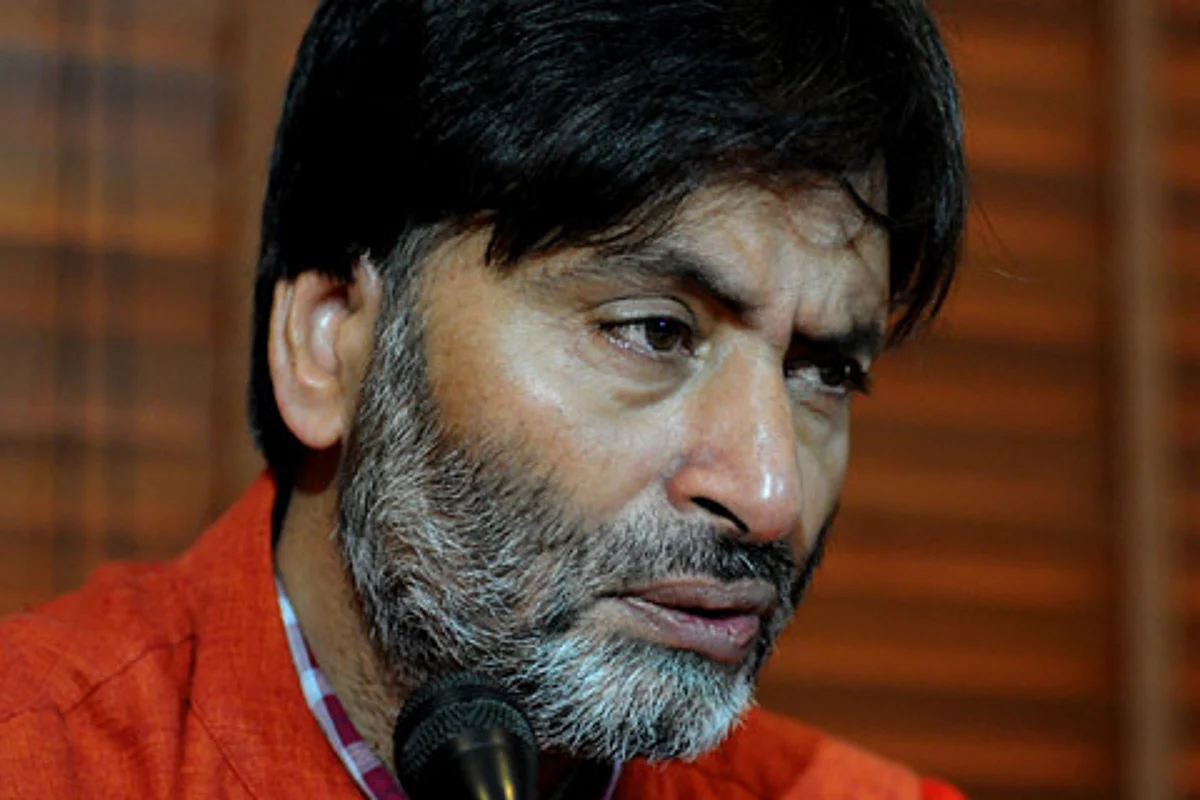 JKLF chief Yasin Malik in this file pic