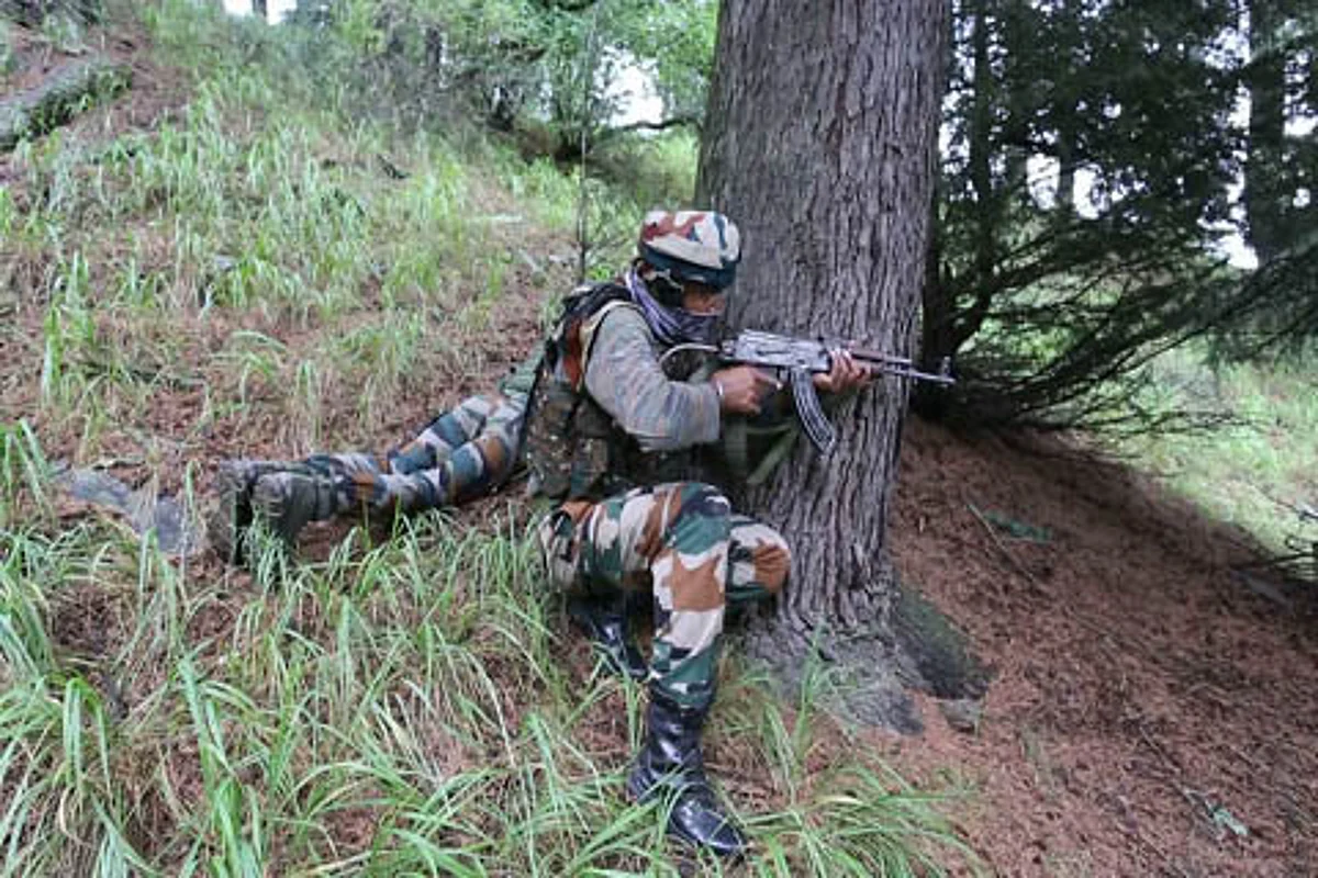 Brief gunfight in north Kashmir’s Machil sector amid snowfall: BSF