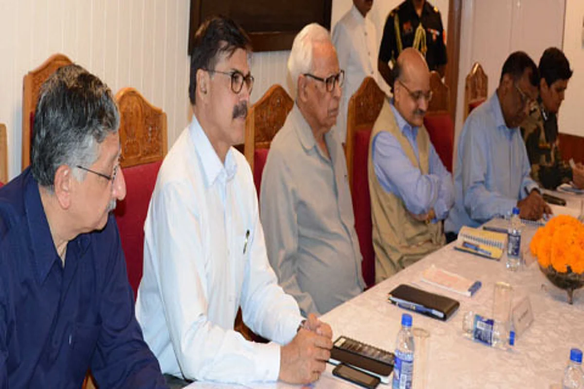 Governor Vohra chairs security meet, calls for heightened vigil on borders