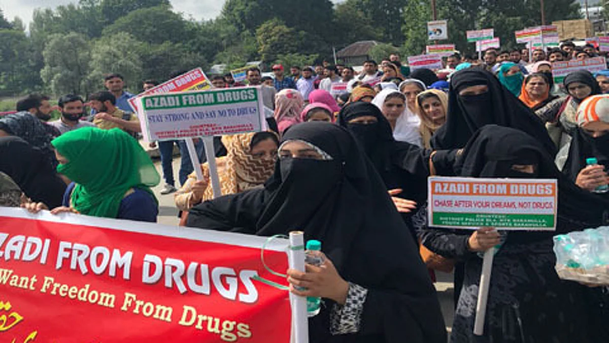 Six lakh in J&K affected by drug-related issues, 90% from 17-33 age group