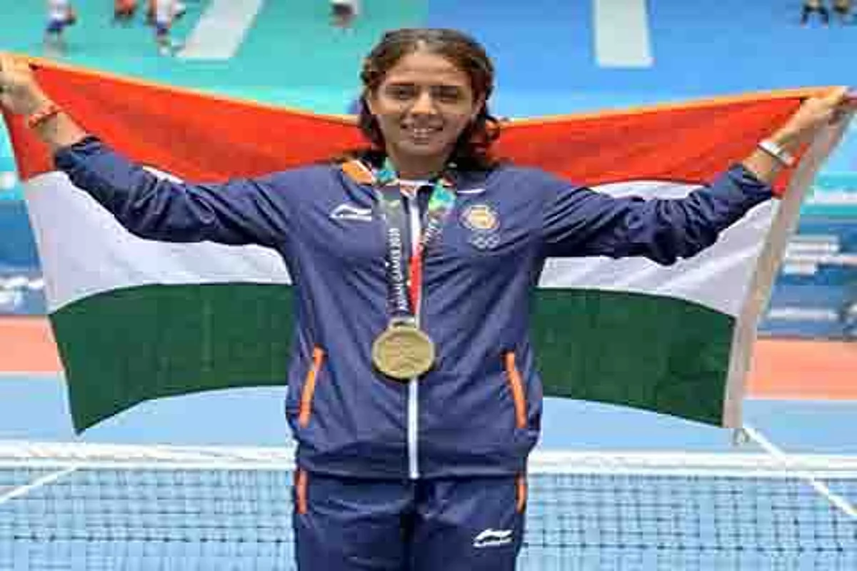 Governor, Advisor felicitate Ankita Raina for securing maiden medal at Asian Games