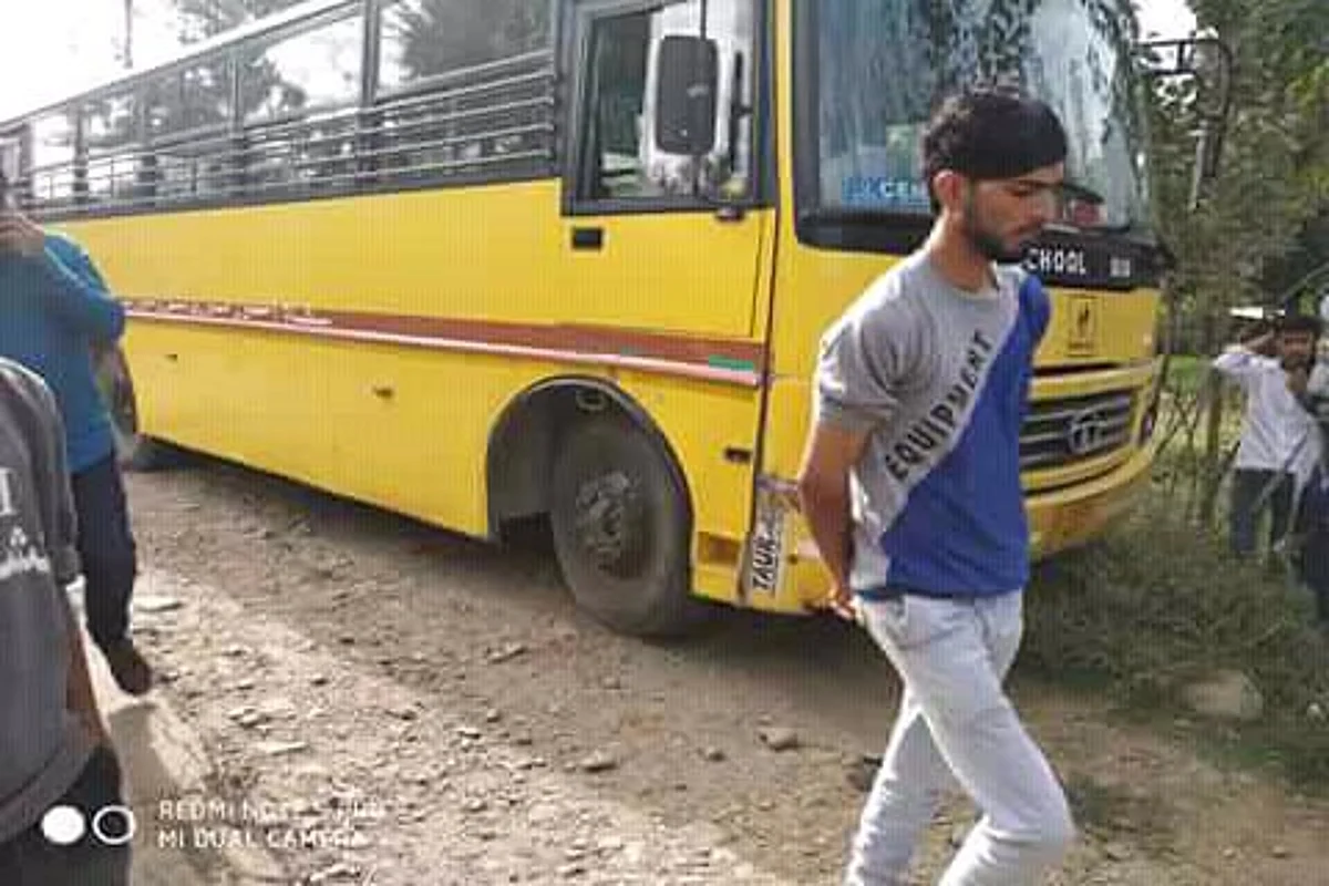 Man dead, three others injured after speeding bus hits pedestrians in Kupwara
