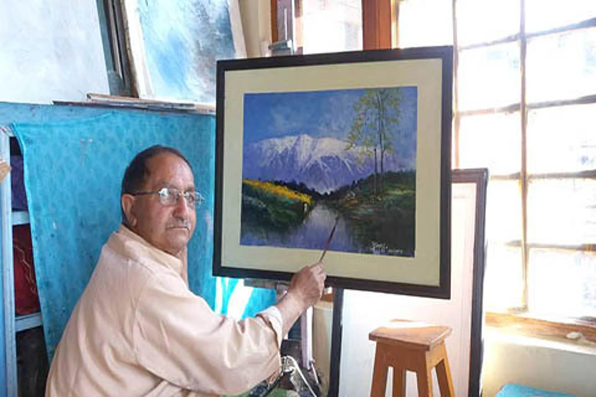 M Yousuf Bacha: The artist who started career at 58