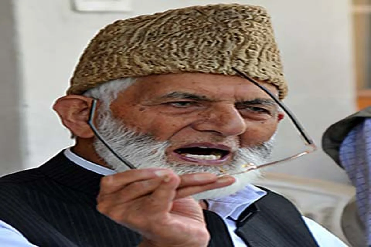 Geelani concerned over legalising ‘adultery’