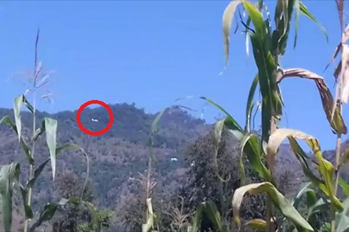 Watch | Pakistan helicopter flies near LoC in Poonch district of Jammu and Kashmir