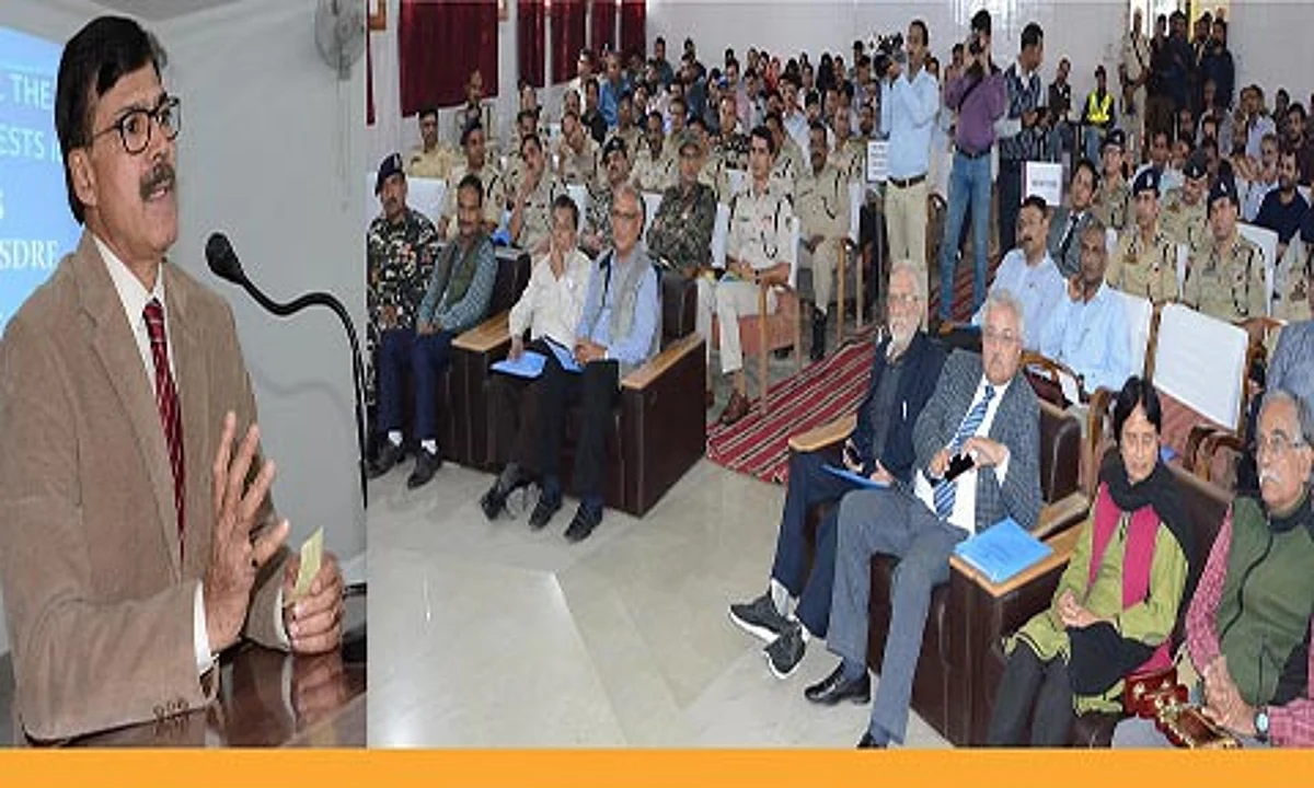 Advisor Kumar inaugurates 3-day workshop on SDRF & Disaster Mgmt