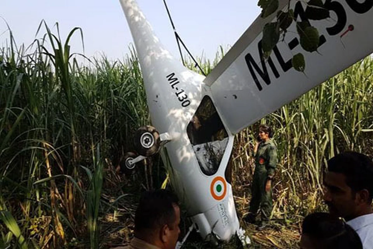 IAF microlight crashes in UP, pilots safe
