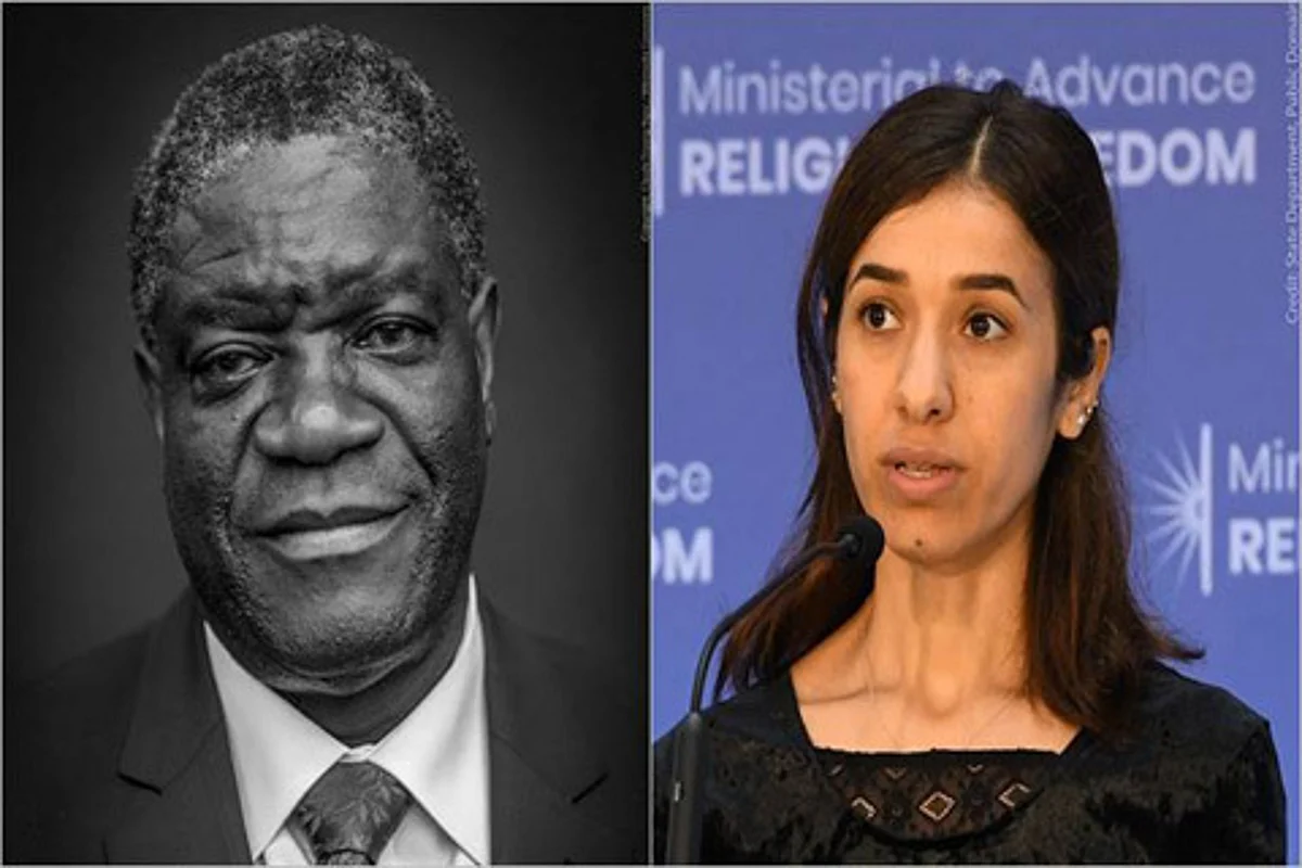 Nobel Peace Prize goes to Congolese doctor, former IS hostage