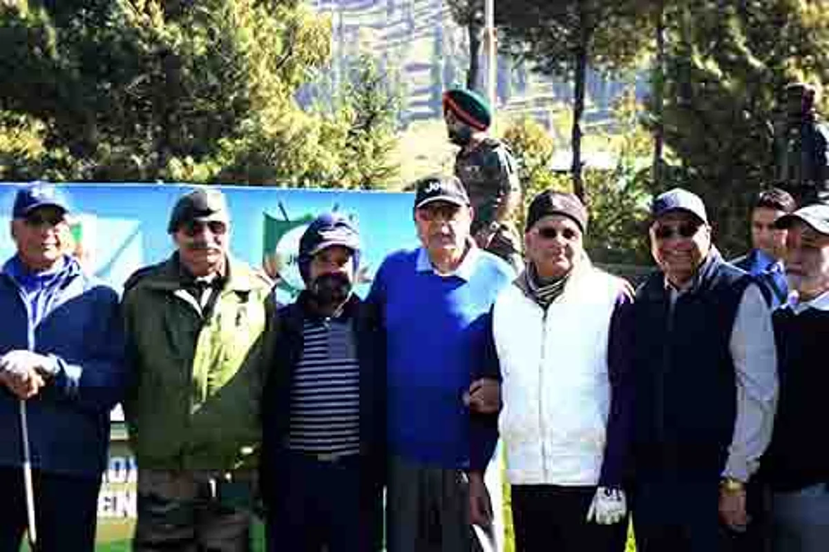 Farooq Abdullah inaugurates 7th JK Golf Association Tournament at Pahalgam