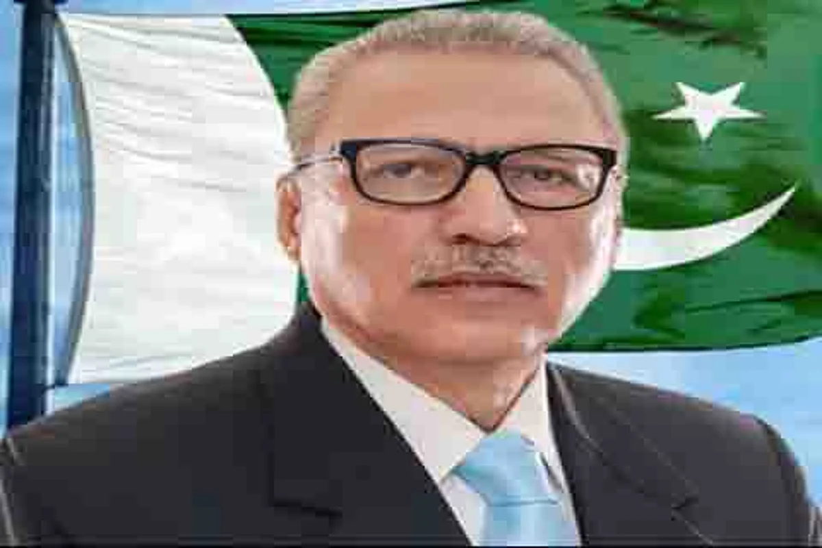 Pak prez Arif Alvi calls for engaging India in water talks