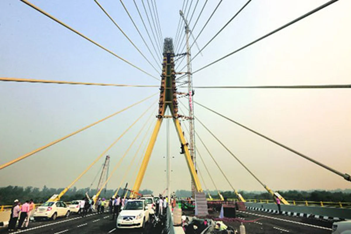 Delhi’s Signature Bridge opens for public