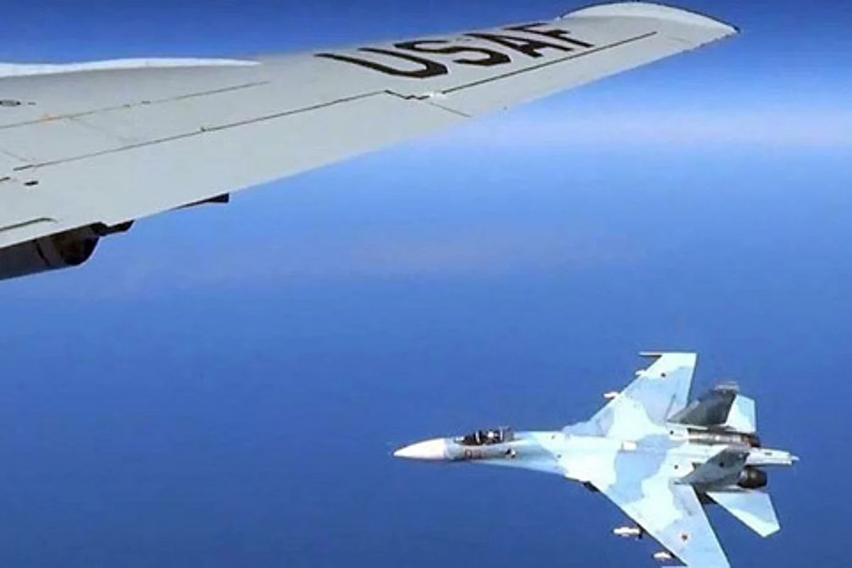 Russian fighter jet intercepts US aircraft over Black Sea