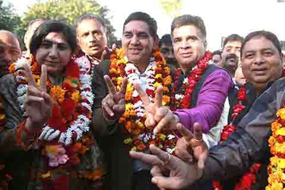 BJP leader Chander Mohan Gupta elected Jammu mayor