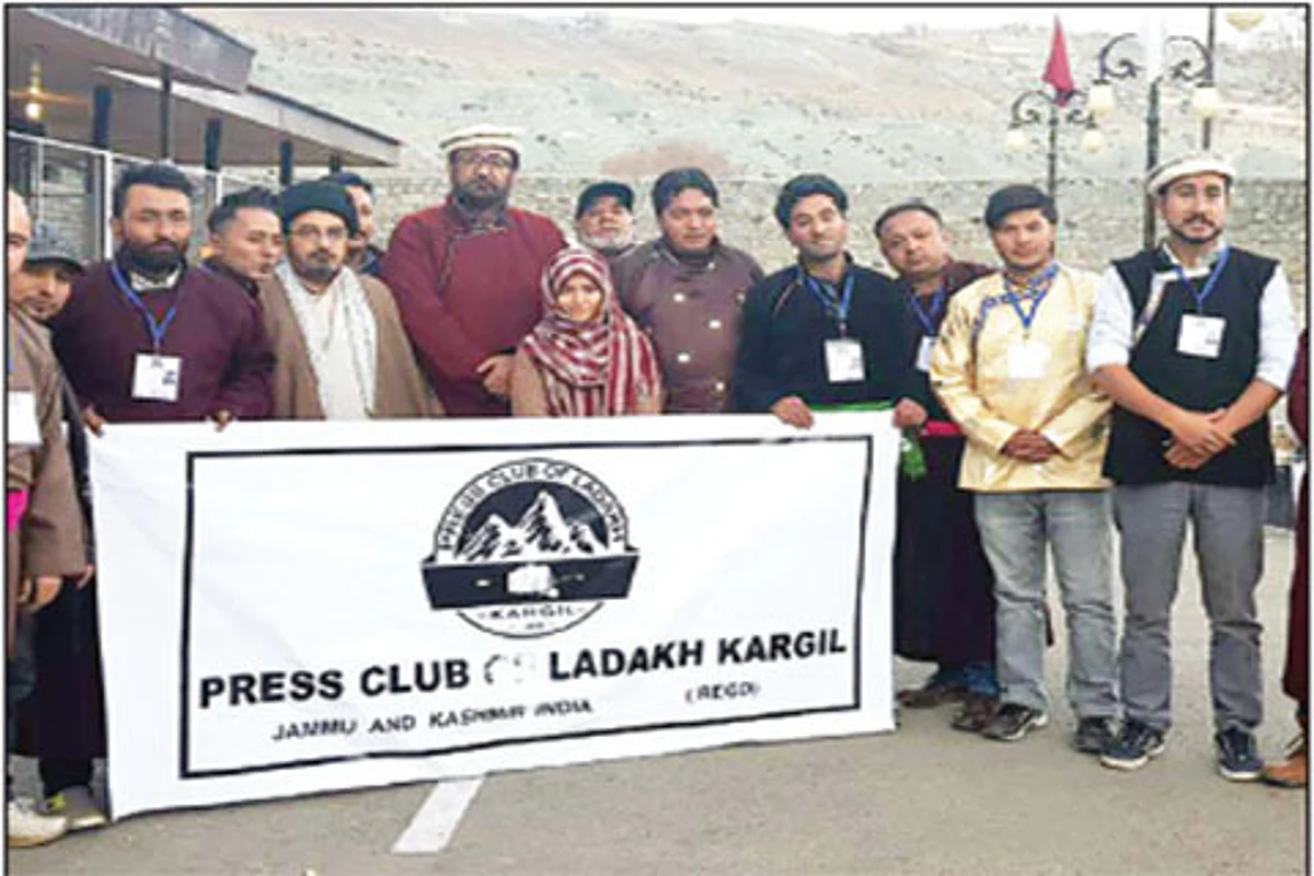Kargil press club inaugurated, Hosain Khalo elected president