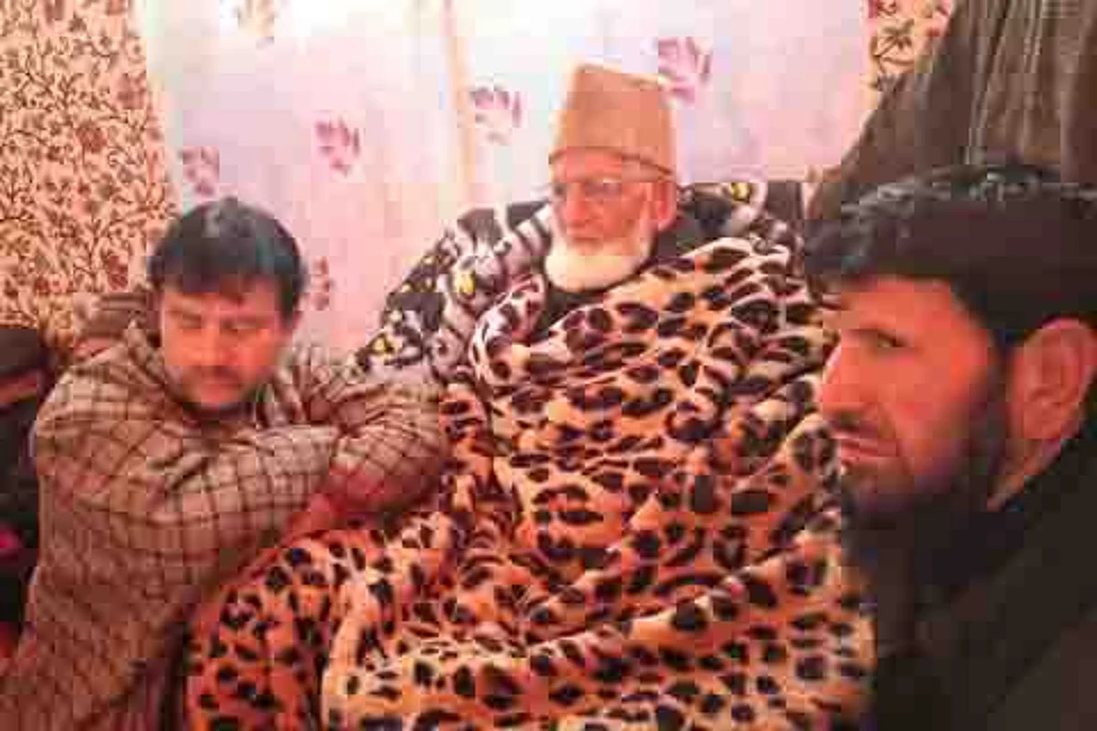 Geelani in Sopore after 8 years: Struggle will continue till goal achieved