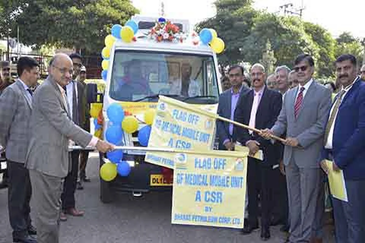 BP donates mobile medical van under CSR