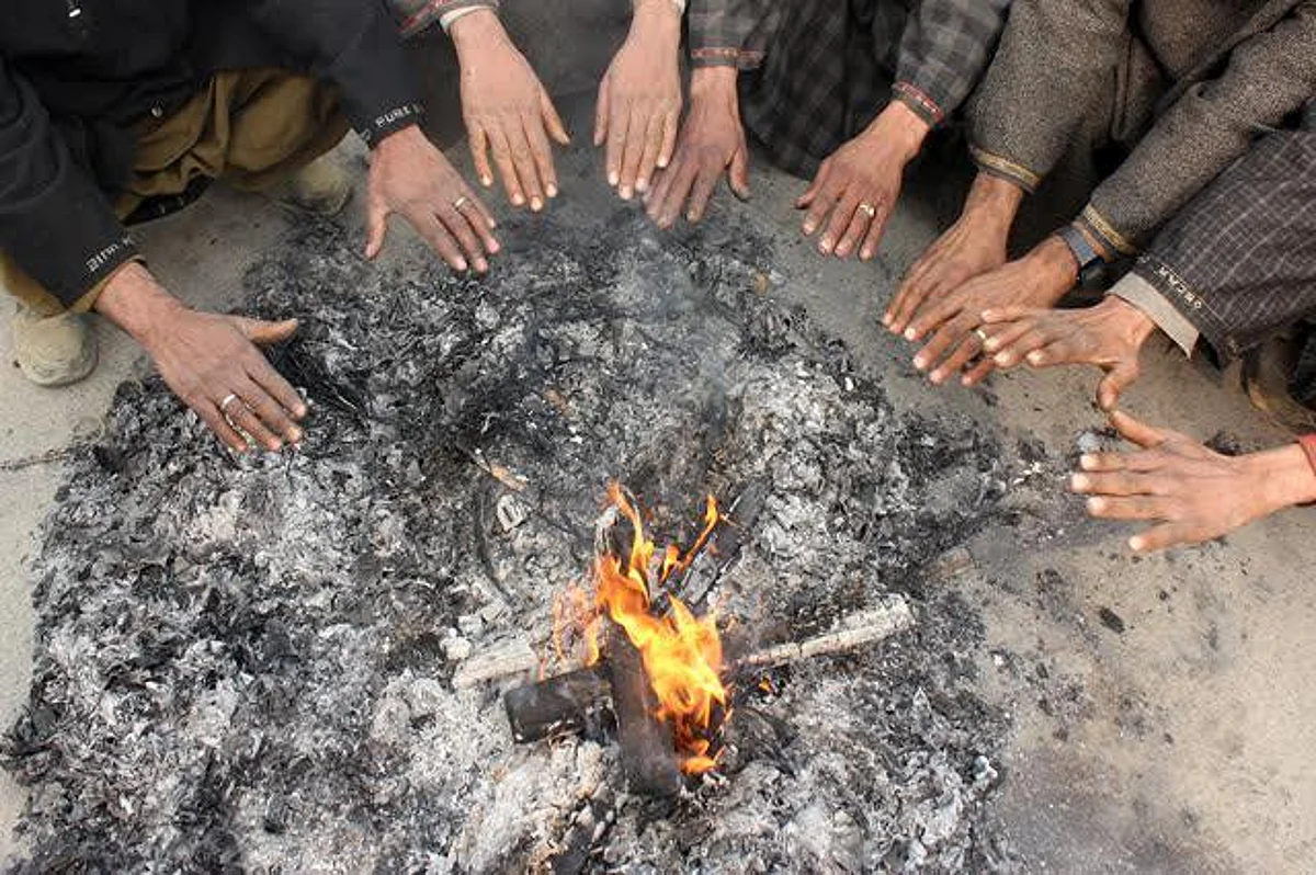 Coldest night in Leh at -15.8 deg C