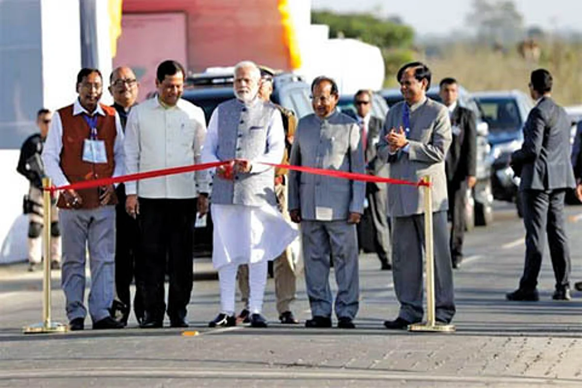 PM Modi inaugurates India’s longest rail-cum-road bridge in Assam