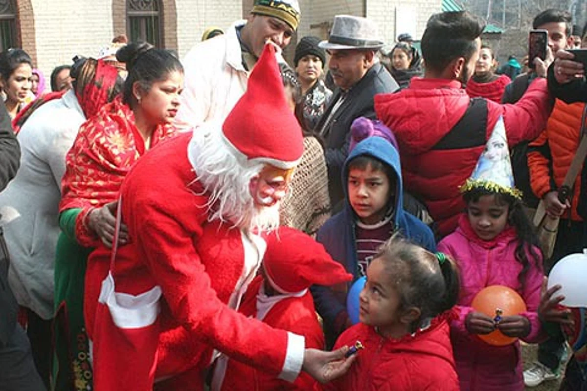 Christmas celebrated across J&K