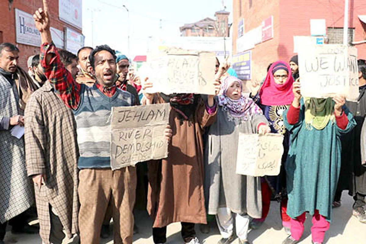 Decade on, families removed from Jhelum banks yet to be rehabilitated