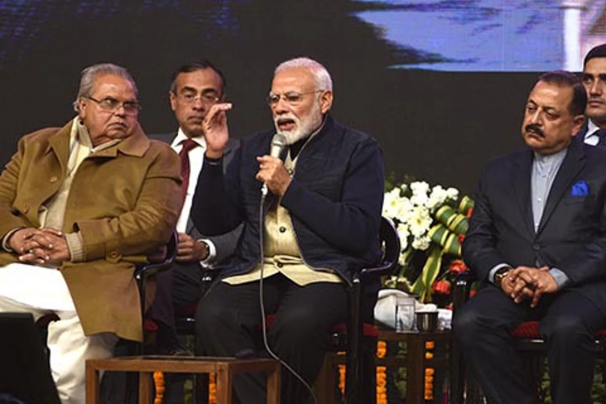 Centre will break backbone of militancy in Kashmir: PM in Srinagar