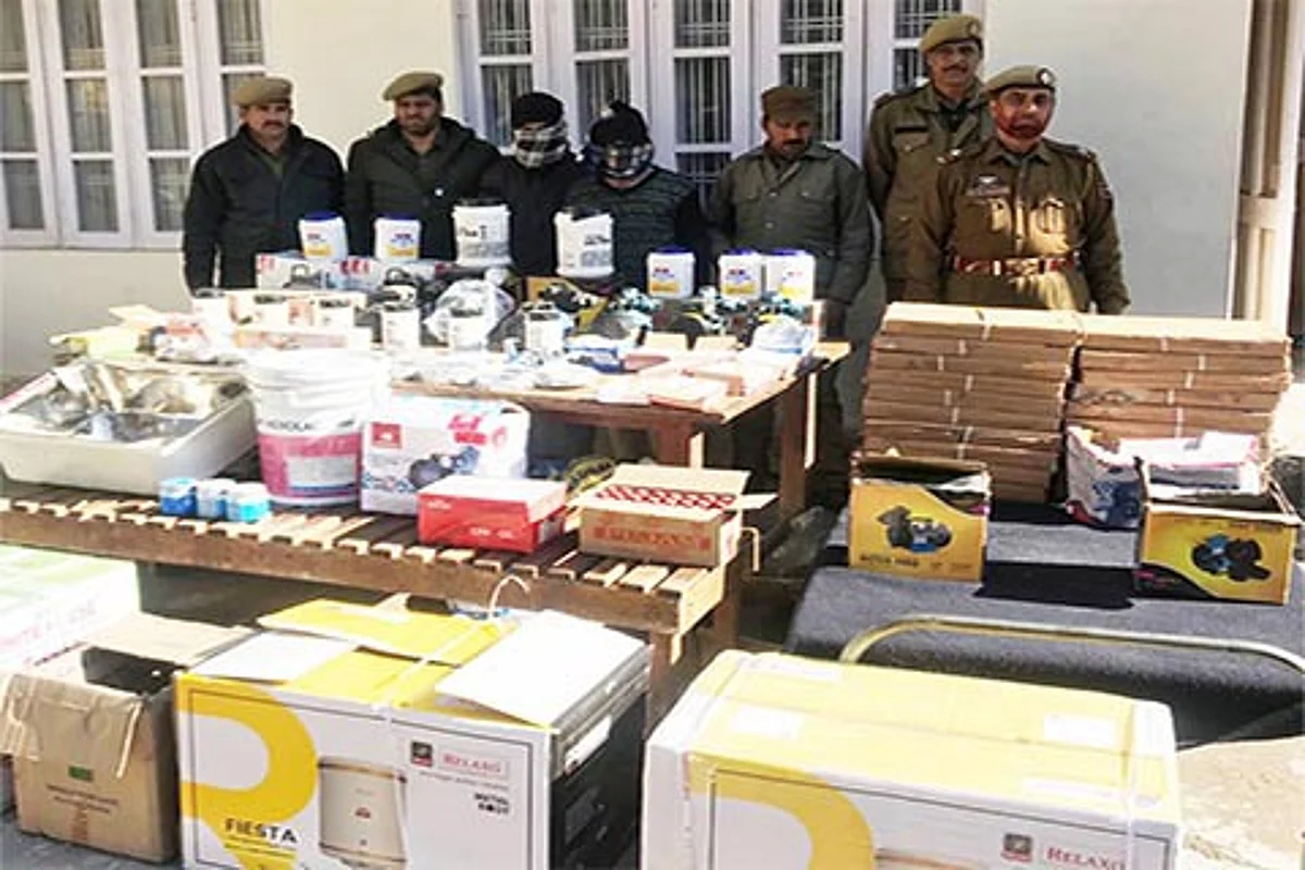 2 arrested, stolen items recovered: Police
