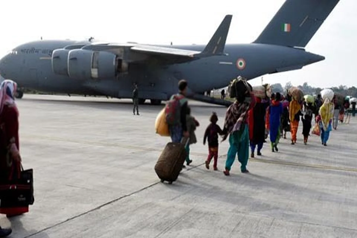 IAF Globemaster airlifts 186 passengers