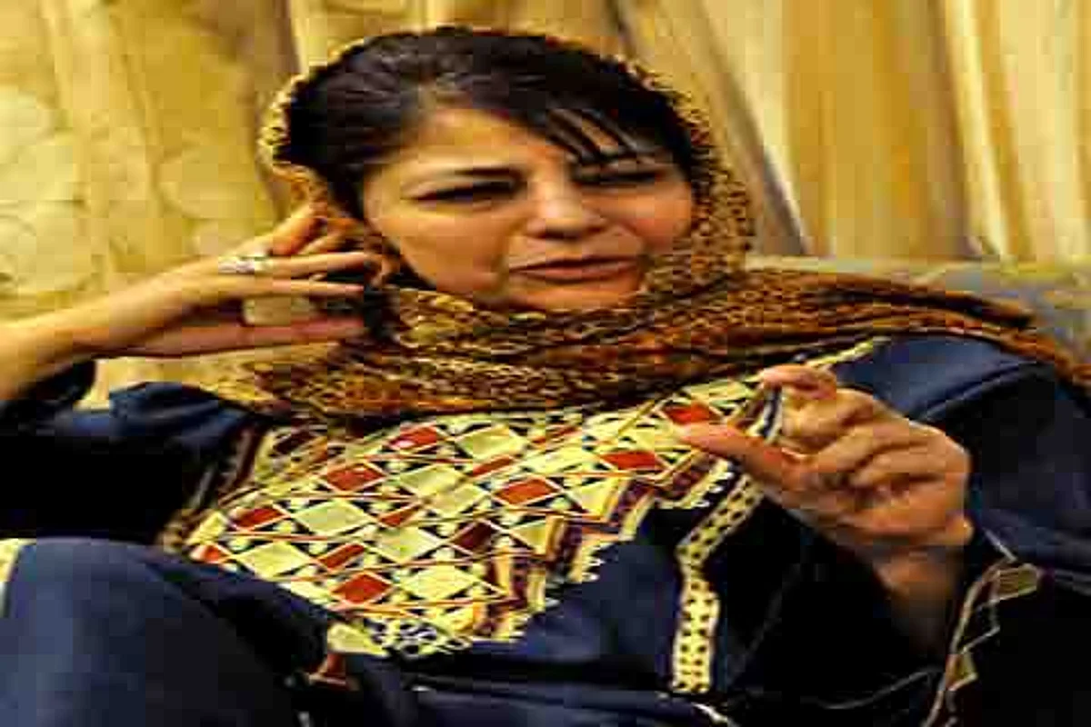 Mehbooba hails Imran Khan, hits out at Centre over Ram Temple