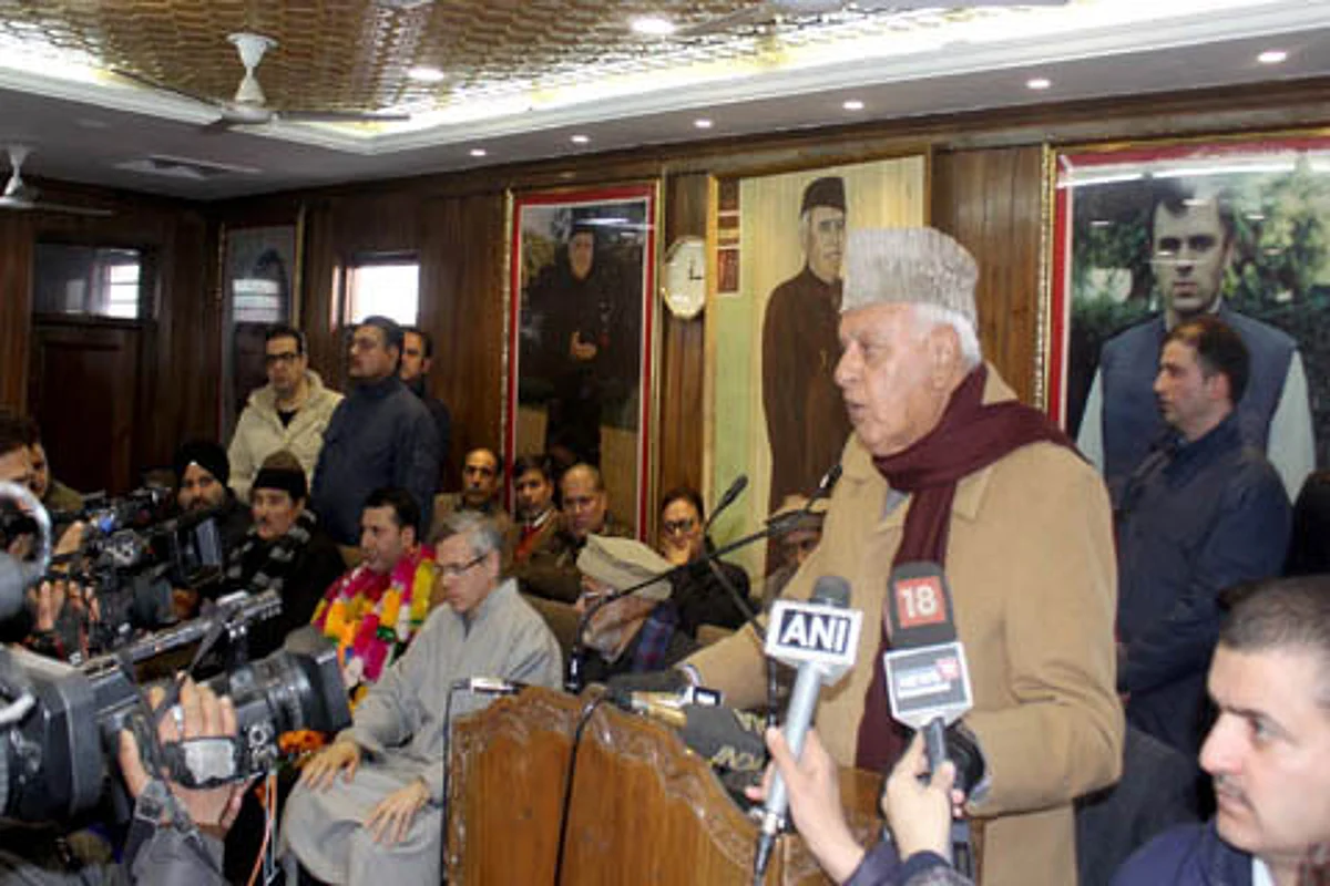 Attempts being made to create war hysteria: Farooq Abdullah