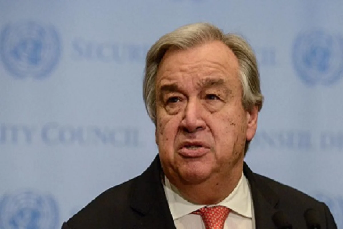 File Pic of
Secretary-General Antonio Guterres