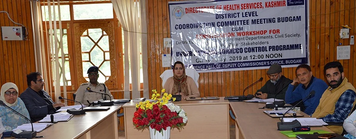 Meeting cum Sensitization on NTCP held at Budgam
