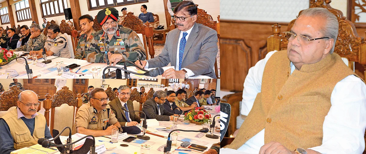 Amarnath Yatra-2019 |Governor chairs high level meet, reviews security arrangements