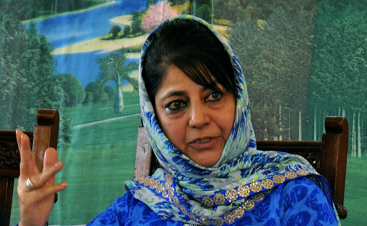 EC’s silence on ‘EVMs being switched’ worrying: Mehbooba