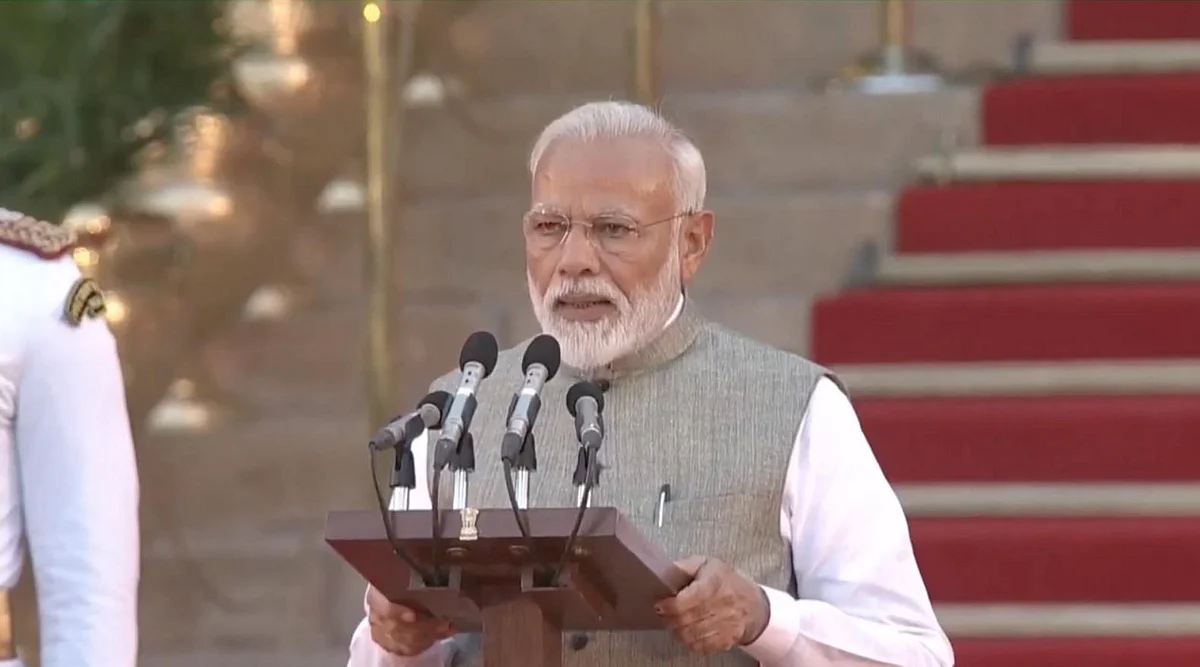 Modi takes oath as PM for second term