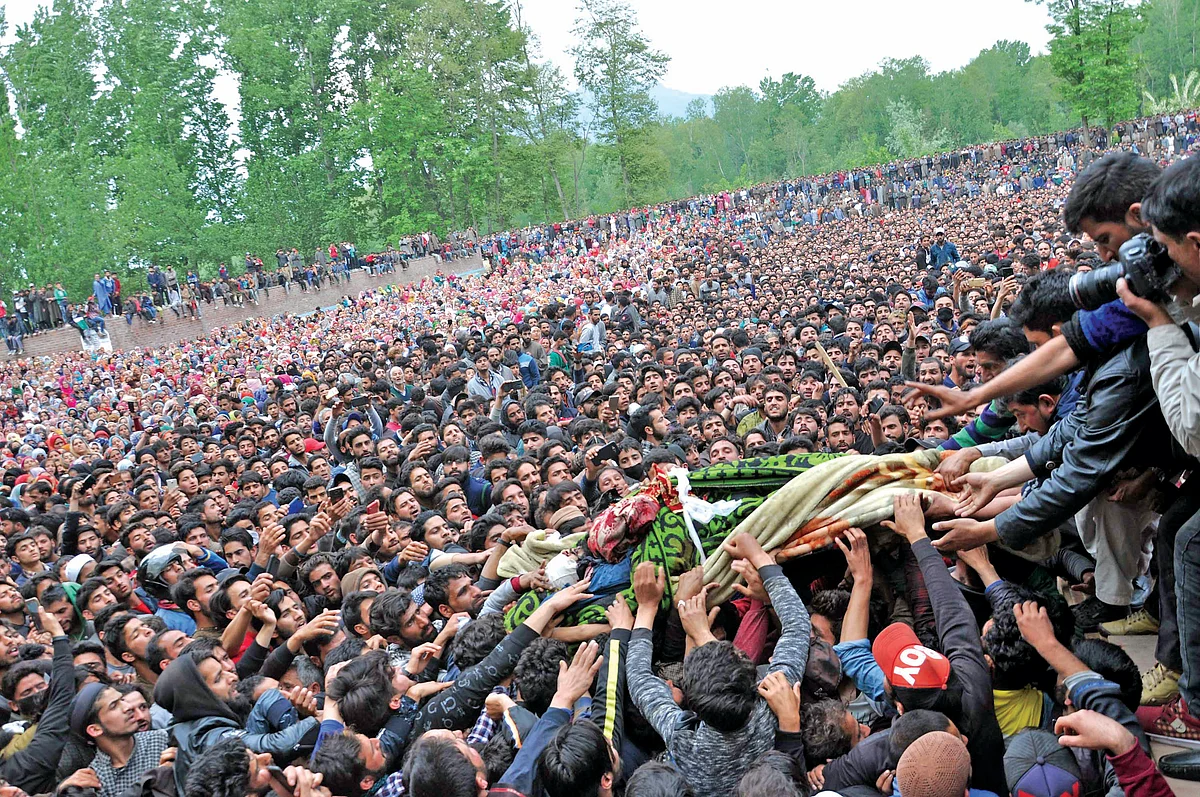 Three Hizb militants killed in Shopian gunfight