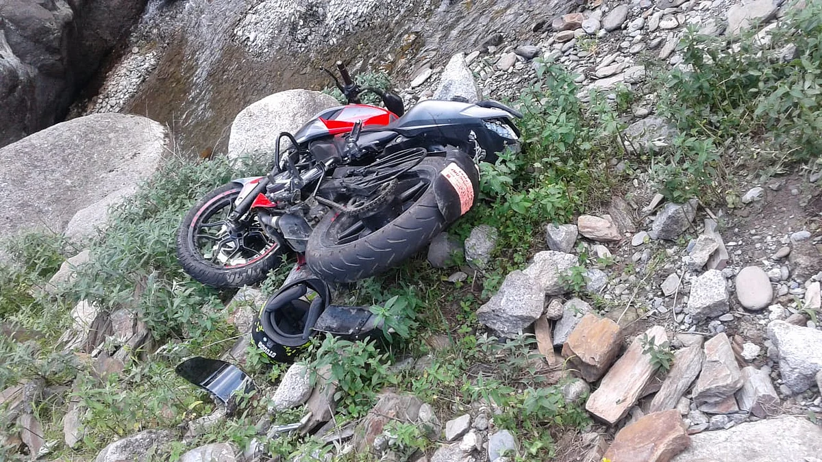 Biker killed, pillion rider injured in Bhaderwah road accident