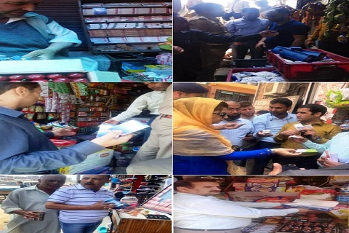 Crackdown launched on illegal selling of tobacco products in Srinagar