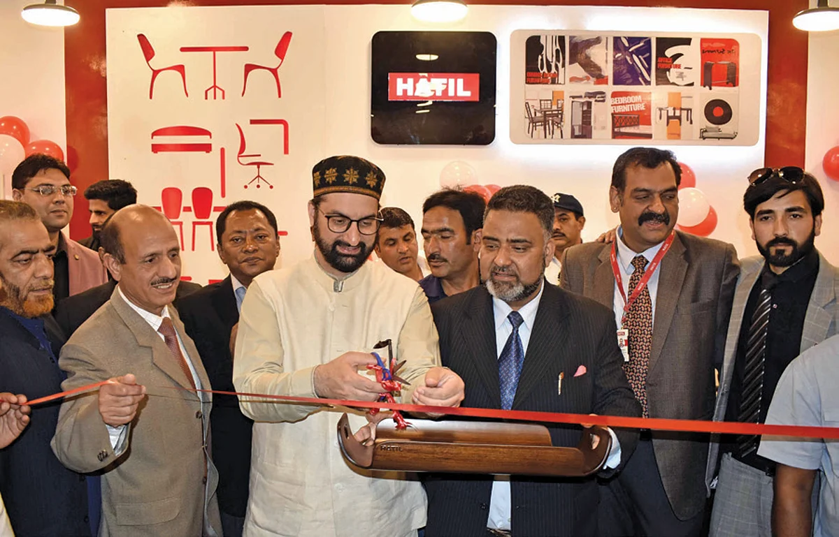 Mirwaiz inaugurates HATIL furniture showroom in Srinagar