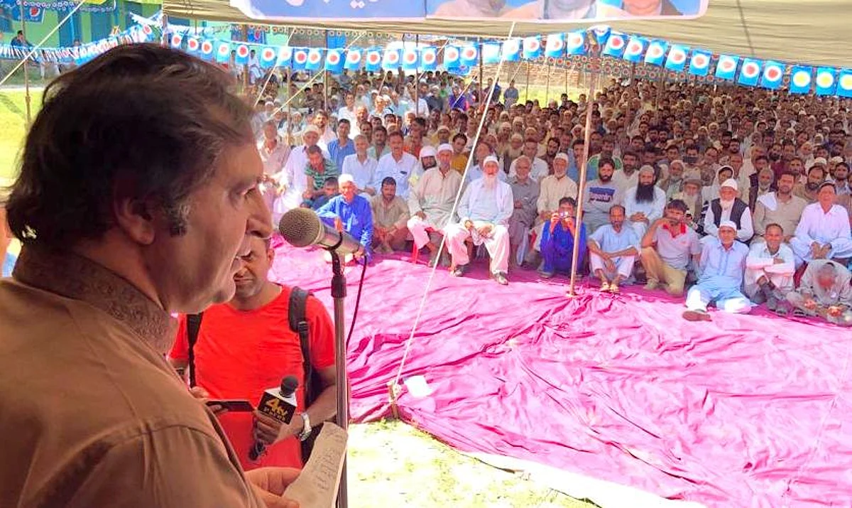 Sajad Lone hits out at Abdullahs, Muftis as PC begins public outreach programme ‘Salaam O Kalam’
