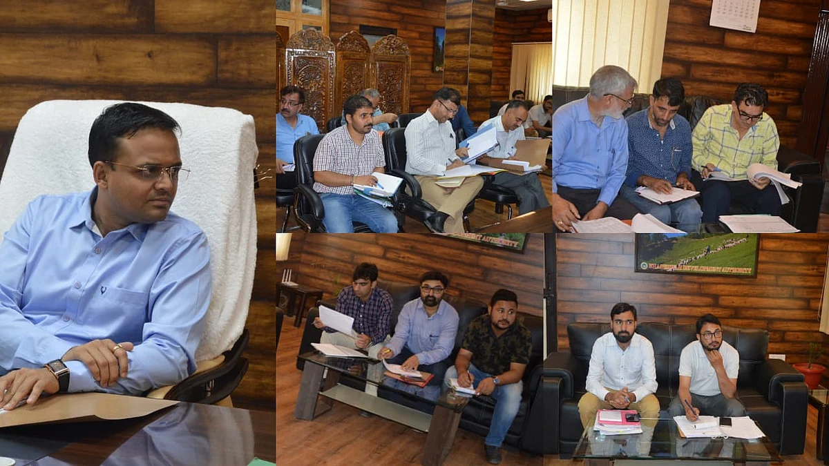 Education sector schemes reviewed at Doda