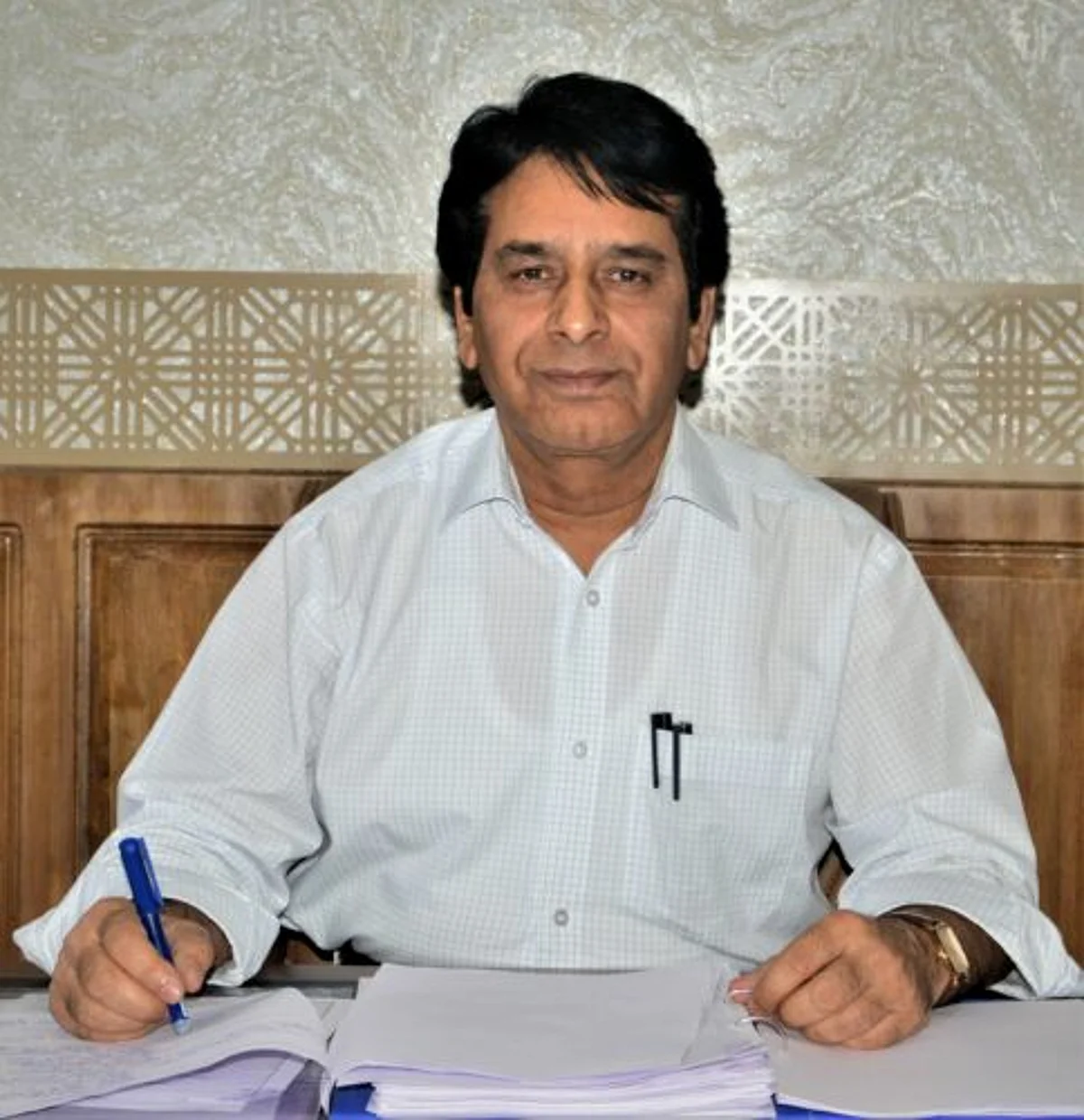 File Photo of Dr A. G. Ahangar